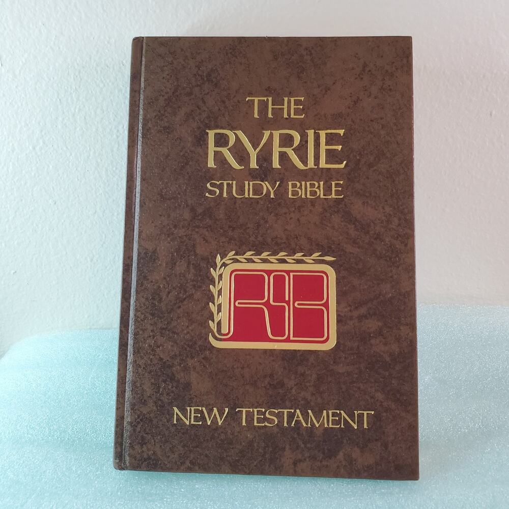 Ryrie Study Bible Expanded Edition NASB New American Standard 1976 New Testament
